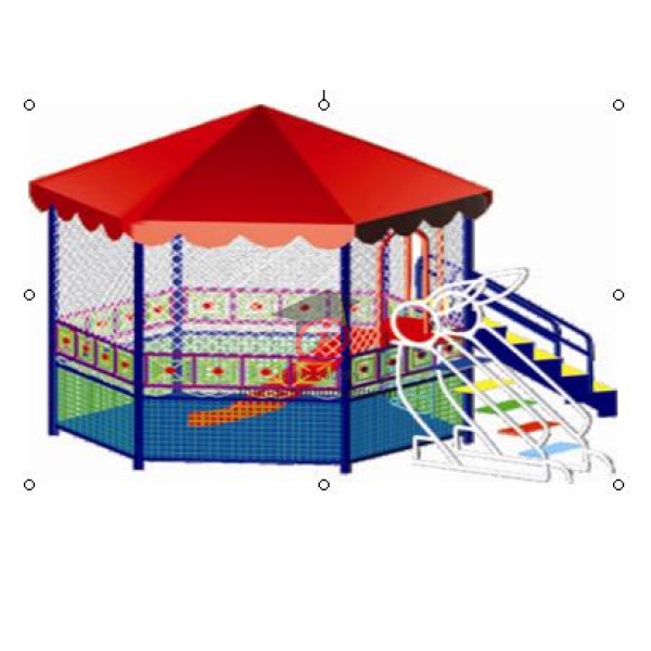 Nhà bóng cầu trượt